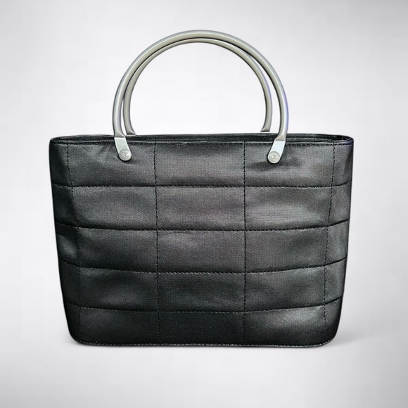 Chanel Vintage Micro Square Quilted Tote Handbag - Picture 1 of 14